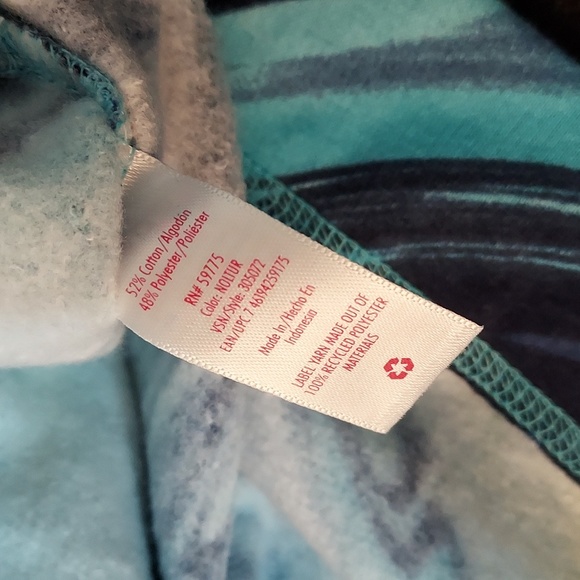 Girls Justice Marbled Hoody Sweatshirt - Picture 9 of 11